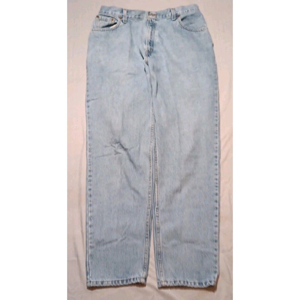 Vintage Levis 550 Jeans Womens 16 Mis M Blue Denim Relaxed Fit Tapered Leg
